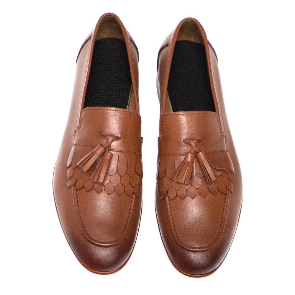 LAST PAIR KFG Chewy Loafers Triple Fringe tassel - Picture 8 of 8